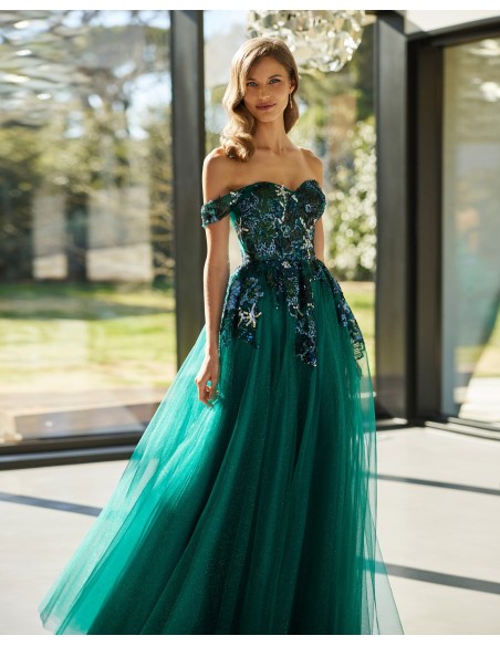 Vestido de fiesta C1832 - MARFIL BARCELONA