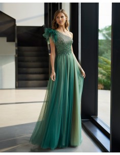 Vestido de fiesta C1835 - MARFIL BARCELONA