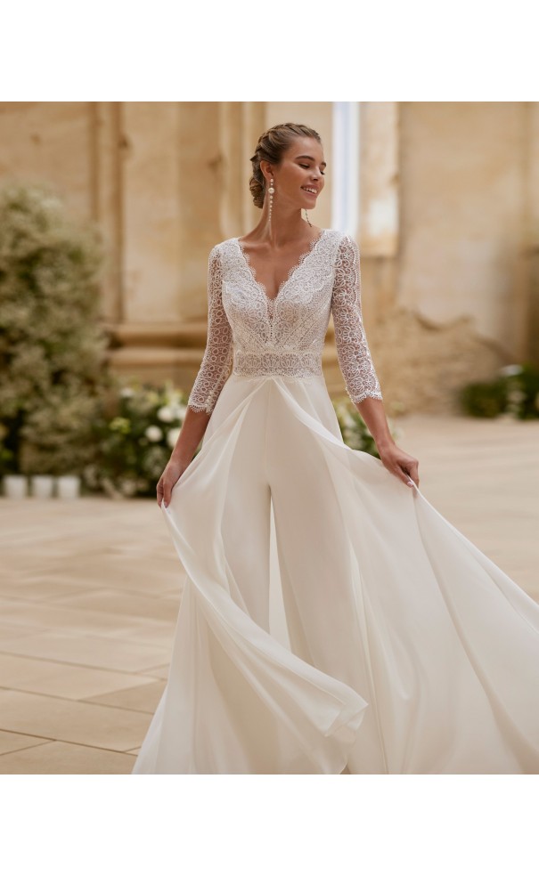 VESTIDO DE NOVIA HAGELIA - ALMA NOVIA 2025