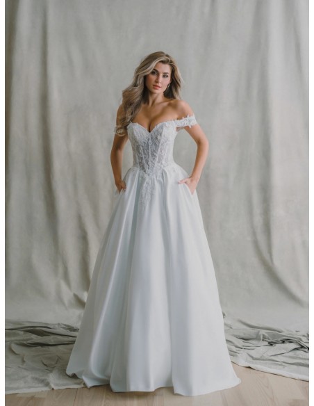 VESTIDO DE NOVIA X229 ALLURE BRIDALS