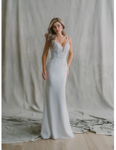 VESTIDO DE NOVIA X223 -ALLURE BRIDALS