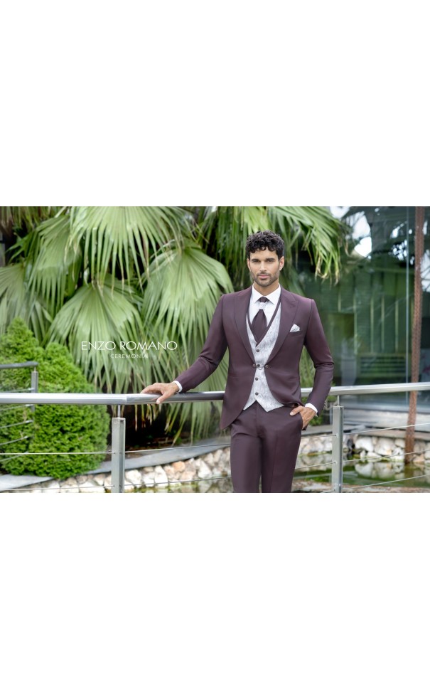 TRAJE DE CEREMONIA - SET 435 ENZO ROMANO