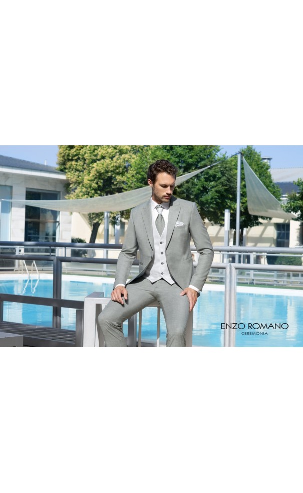 TRAJE DE CEREMONIA - SET 487 ENZO ROMANO