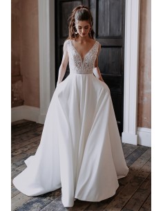 Las mejores ofertas en L vestidos de novia blanco