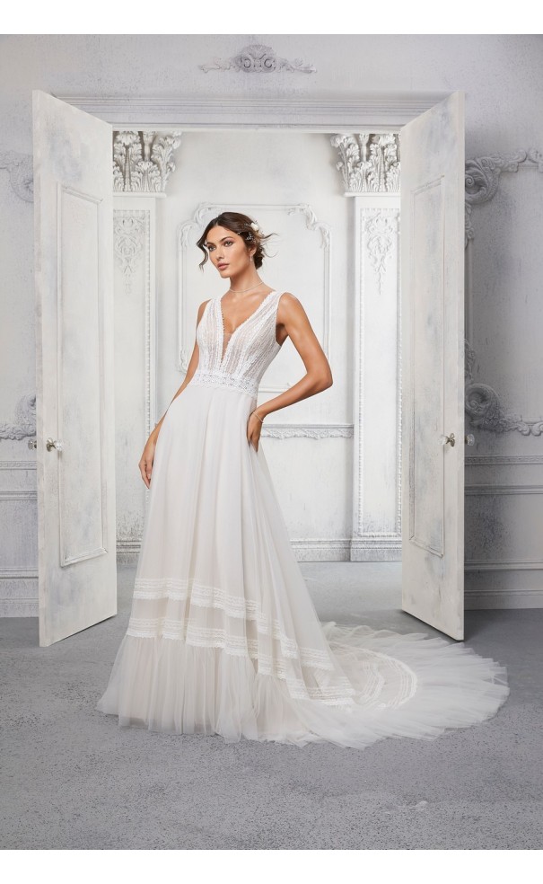 Vestido de novia 5916 - MORILEE BLU