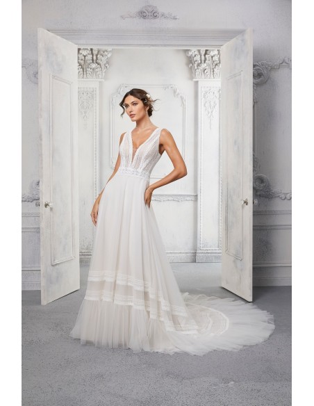 Vestido de novia 5916 - MORILEE BLU
